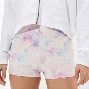 American Eagle The Everything Highest Waist 2" Tie Dye Yoga Short